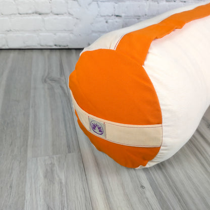 Bolster Yoga Alba Arancione